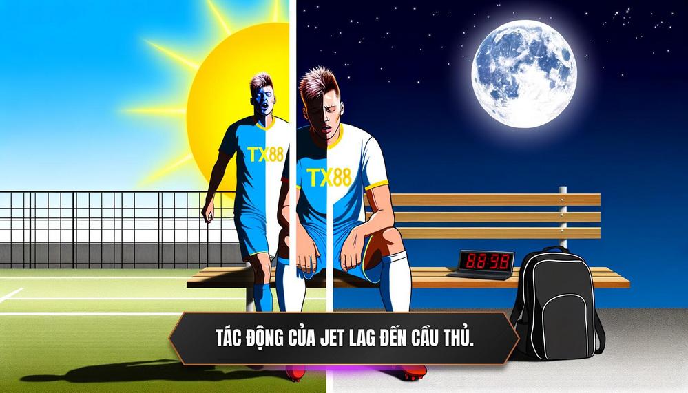 Cách jet lag ảnh hưởng đến cơ thể và hiệu suất thi đấu của cầu thủ